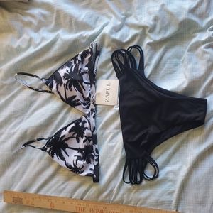 Zaful palm bathing suit